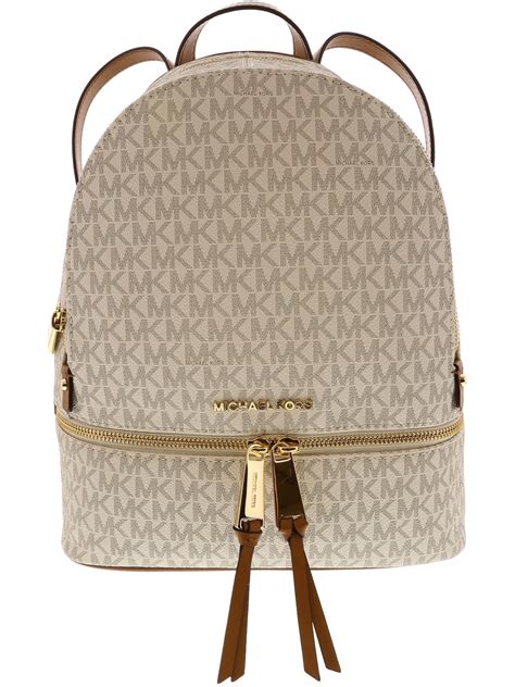 michael kors rhea backback|michael kors rhea backpack vanilla.